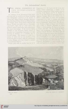 The Spring Exhibition of the International Society