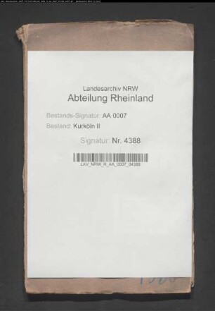 Abschrift der Statuten der Stadt Soest
