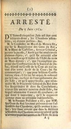 Journal Des Arrêts Et Arrêtés Du Parlement De Provence