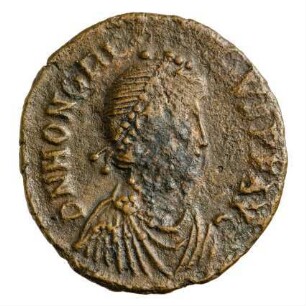 Münze, Aes 3, 395 - 401 n. Chr.