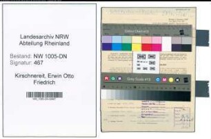Entnazifizierung Erwin Otto Friedrich Kirschnereit , geb. 04.09.1909 (Kaufmann)