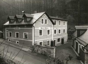 Oberwartha, Talstraße 72. Waldmühle. Wohnhaus