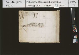 Michael Stolln bei Bieberstein, Abteufen eines Tageschachtes