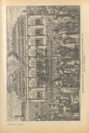 Hinrichtung König Karls I. vor der Whitehall zu London am 30. Januar 1649