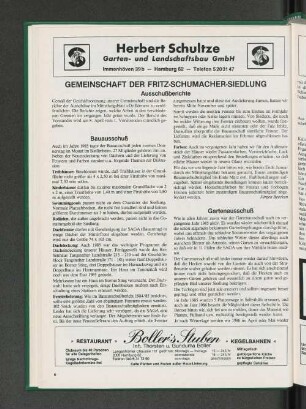 Gemeinschaft der Fritz-Schumacher-Siedlung