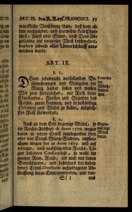 57-72, Articulus IX.-XI.