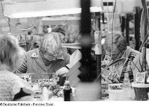 Mitarbeiter im VEB Kombinat Robotron, Werk Dresden