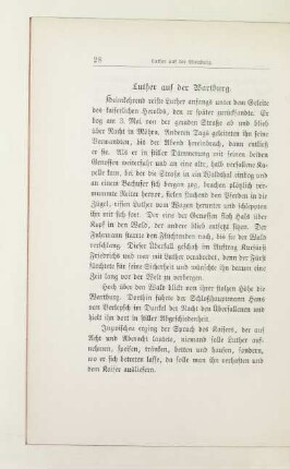 Luther auf der Wartburg