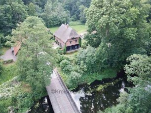 Nütschau: Wassermühle an der Trave