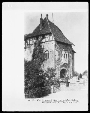 Wartburg — Nördliches Torhaus am Ritterhaus
