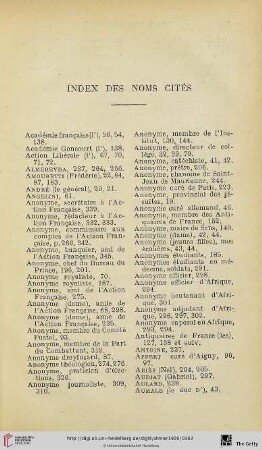 Index des Noms cités