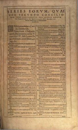 Concilia Generalia, Et Provincialia, Quaecunque Reperiri Potuerunt : Item Epistolae Decretales, Et Romanor. Pontific. Vitae, 2