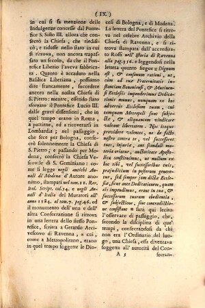 Epistola ad Vincentium Cardinalem Malvetium Archiepiscopum Bononiensem
