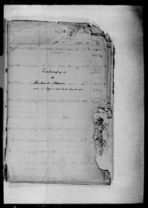 Zivilrechtspflege. Zivilprozeßregister des Bezirksamtes Atakpame