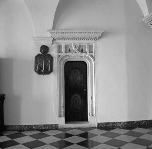 Portal im Nordflügel, Krakau, Polen