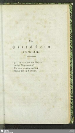 60. Hirschstein bei Meißen