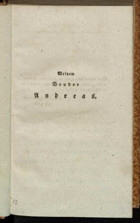 Meinem Bruder Andreas.