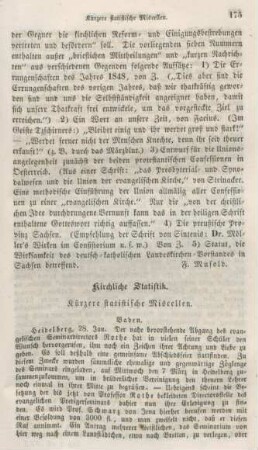 175-188 Kirchliche Statistik