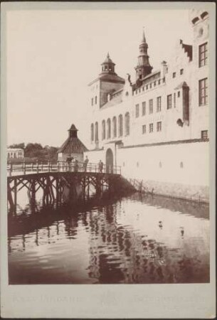 Alt-Stockholm, Partie eines Wasserschlosses.
