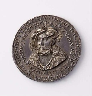 Medaille auf die Rückkehr Herzog Ulrichs nach Württemberg