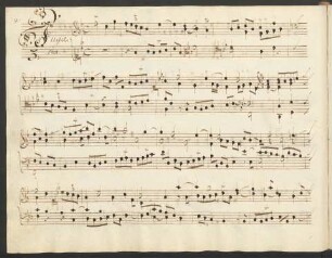 Fugen. Arr; cemb; B-Dur; HWV 607