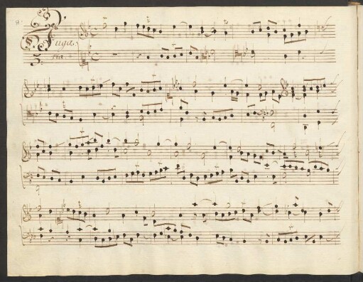 Fugen. Arr; cemb; B-Dur; HWV 607