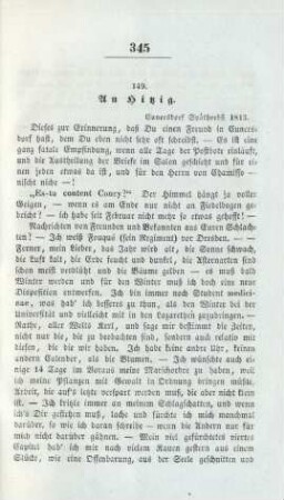 149. An Hitzig