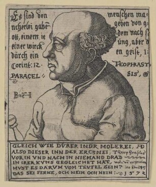 Bildnis des Theoprastvs Paracelsvs
