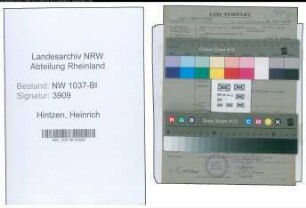 Entnazifizierung Heinrich Hintzen , geb. 09.05.1913 (Ingenieur)
