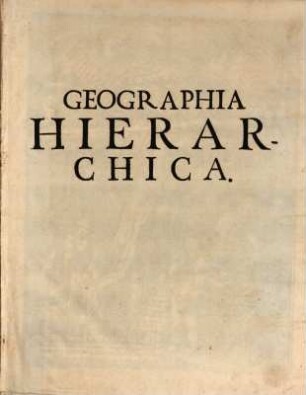Geographia Hierarchica Sive Status Ecclesiastici Romano-Catholici Per Orbem Universum Distributi Succincta Descriptio Historico-Geographica, 0