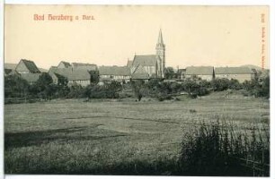 Bad Herzberg. Blick auf Bad Herzberg
