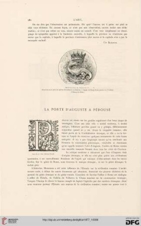 3: La Porte d'Auguste à Pérouse