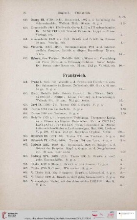 Frankreich (Nr. 654-758)