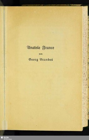 Anatole France