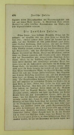 Die Ionischen Inseln