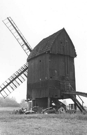 Schkeuditz-Freiroda. Berndorfsche Mühle, Bockmühle, am Ortsausgang Richtung Schkeuditz