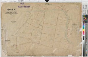 Niederaden (Lünen), Lanstrop (Dortmund), Umlegung Niederaden, Urkarte II Niederaden Planblatt 1