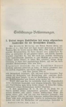 Einführungs-Bestimmungen