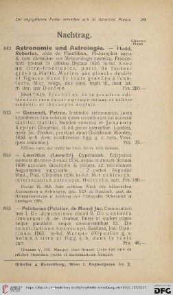 Nachtrag (Nr. 842 - 854)