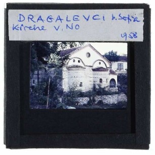 Dragalewzi, Kloster : Außenansicht, Nord-Ost