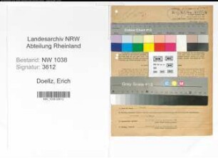 Entnazifizierung Erich Doellz , geb. 01.02.1899 (Landwirt)