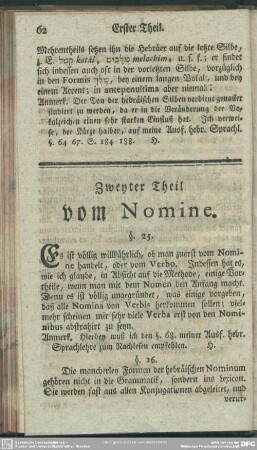 Zweiter Theil vom Nomine
