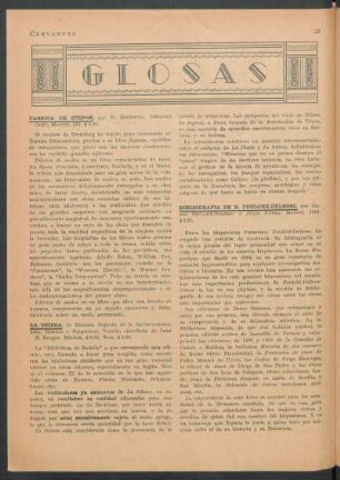 Glosas