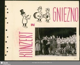 Konzert in Gniezno mit Übergabe von Freundschaftsgeschenken