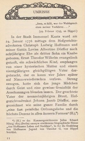 Umrisse