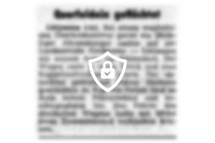 Querfeldein geflüchtet