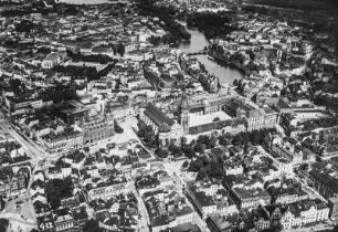 Kaliningrad : Luftaufnahme der Innenstadt der Stadt Kaliningrad.