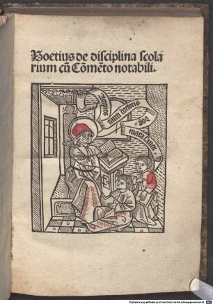 De disciplina scholarium : mit Kommentar