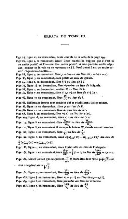 Errata Du Tome III.