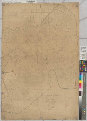 Mairie de Broich, Section G dite de Neusen 1:2500. Terminé le 20. Octobre 1810 (alte Urkarte)